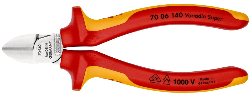 Бокорезы VDE L-140 мм KNIPEX KN-7006140