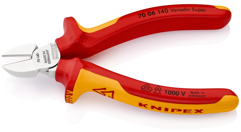 Бокорезы VDE L-140 мм KNIPEX KN-7006140