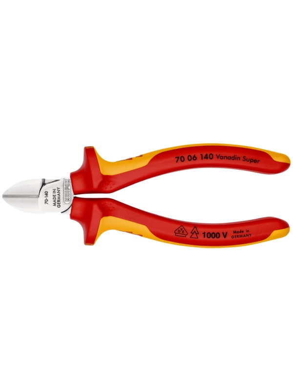 Бокорезы VDE L-140 мм KNIPEX KN-7006140