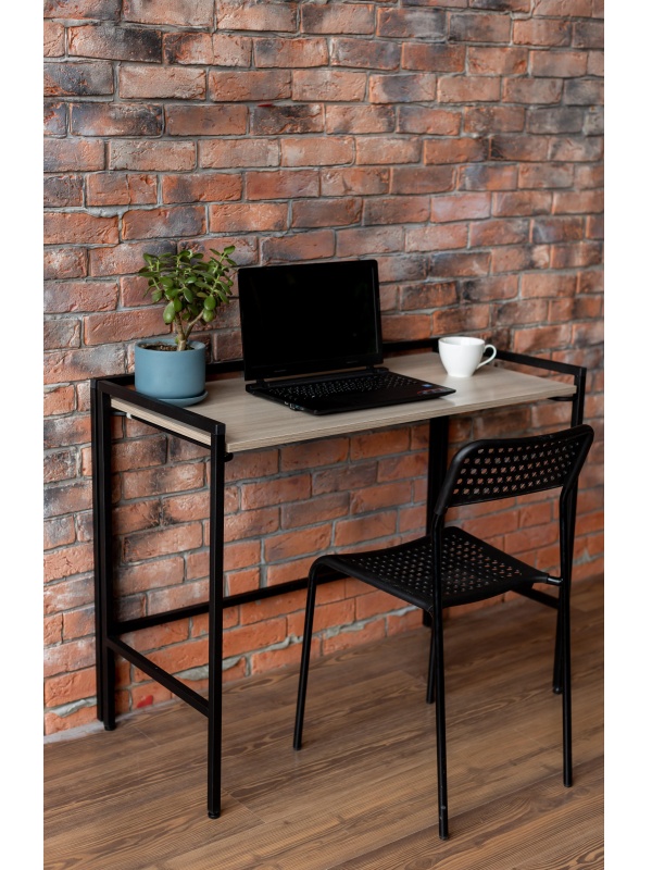 Стол компьютерный TI_СолТи Лофт СЛКС-1, светлый ясень шимо