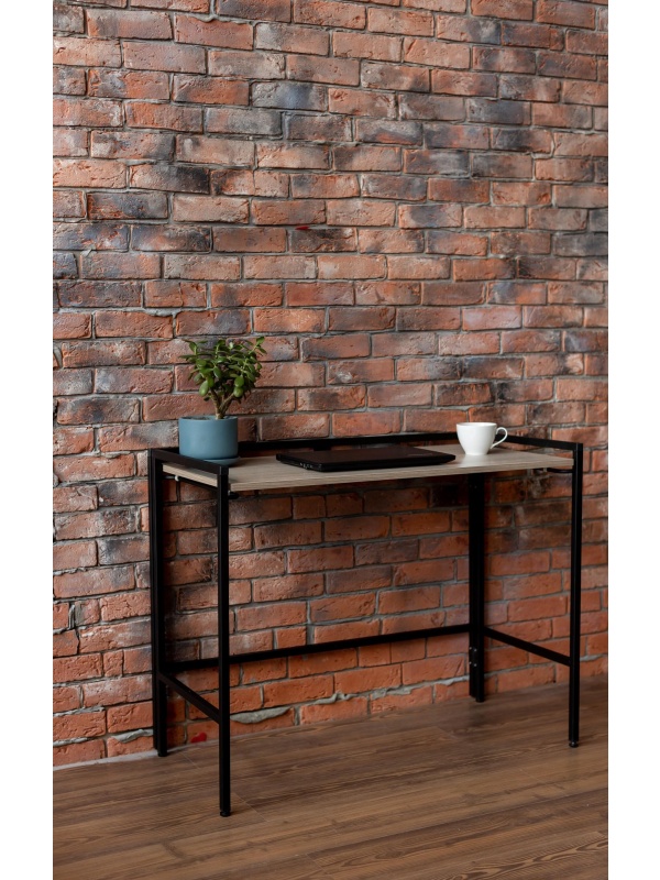 Стол компьютерный TI_СолТи Лофт СЛКС-1, светлый ясень шимо