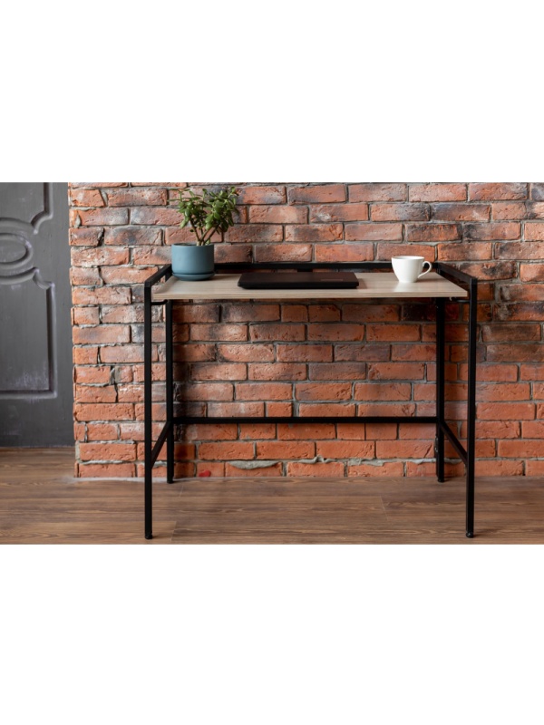 Стол компьютерный TI_СолТи Лофт СЛКС-1, светлый ясень шимо