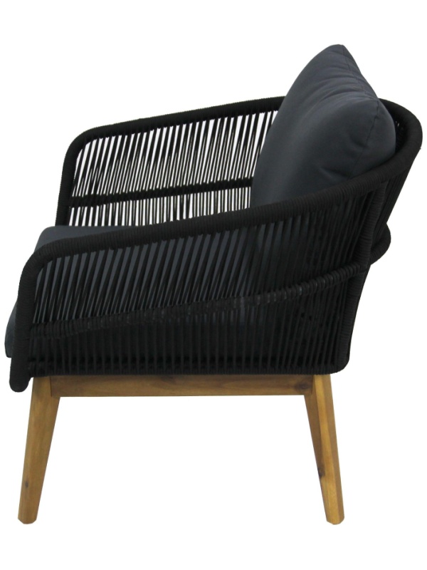 Набор мебели Belk_Камелия GS002 черный, серый Garden story