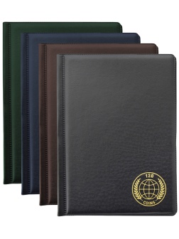 УЦЕНКА - Альбом для монет OfficeSpace 125*175, на 120 монет, 10 листов, ПВХ