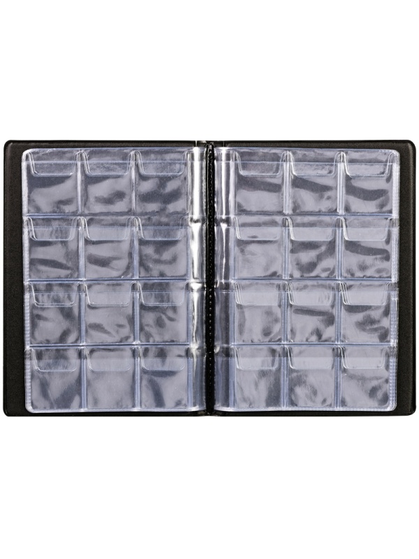 УЦЕНКА - Альбом для монет OfficeSpace 125*175, на 120 монет, 10 листов, ПВХ