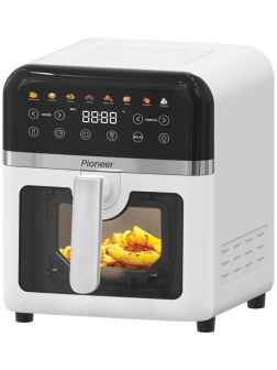 Аэрогриль Pioneer SM520D white, Мощность: 1850 Вт, объем: 8 л