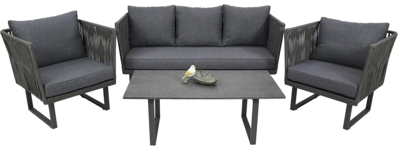 Набор мебели BELK_ Стелла GS001 Garden story  антрацит, серый