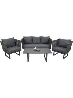 Набор мебели BELK_ Стелла GS001 Garden story  антрацит, серый