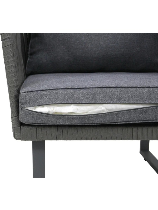 Набор мебели BELK_ Стелла GS001 Garden story  антрацит, серый