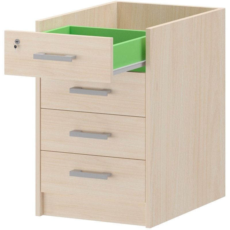 Тумба PT Арго АТ2-07 Каркас тумбы приставной бук