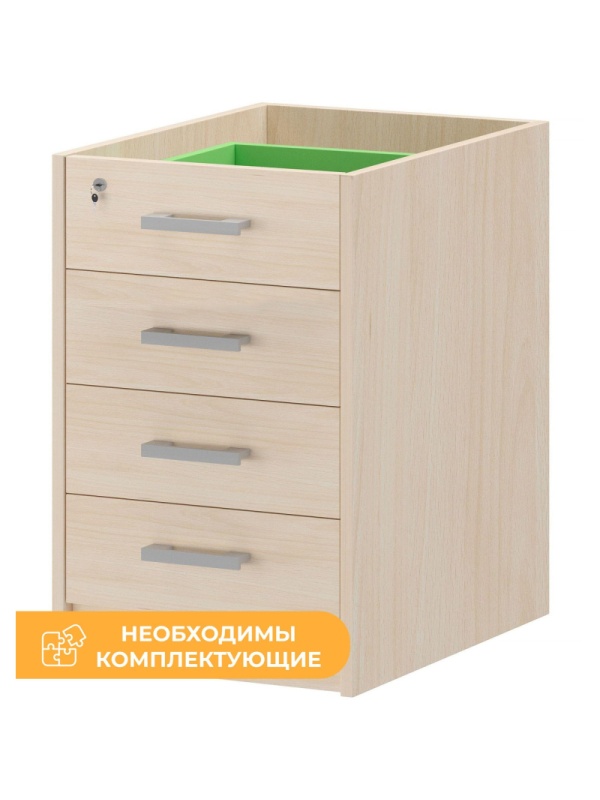 Тумба PT Арго АТ2-07 Каркас тумбы приставной бук