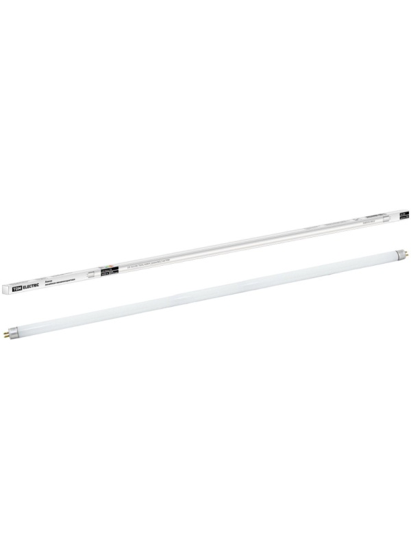 Лампа люминесцентная линейная двухцокольная ЛЛ-16/21Вт, T5/G5, 6500 К TDM