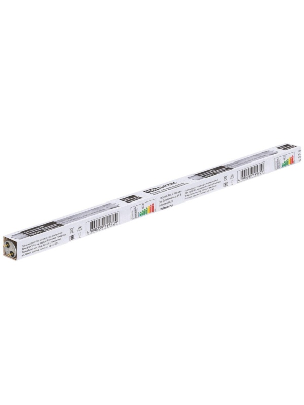 Лампа люминесцентная линейная двухцокольная ЛЛ-18Вт/640, T8/G13, 4000 К TDM