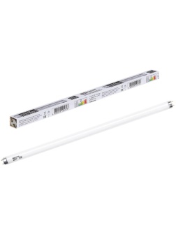 Лампа люминесцентная линейная двухцокольная ЛЛ-18Вт/765, T8/G13, 6500 К TDM