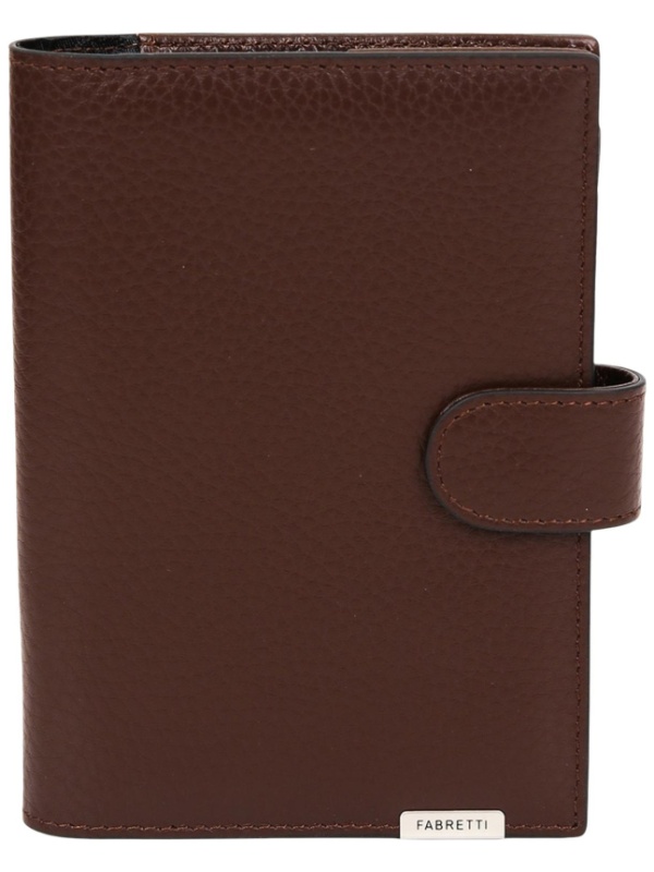Обложка для документов муж. нат. кожа, FABRETTI, 54022D-12