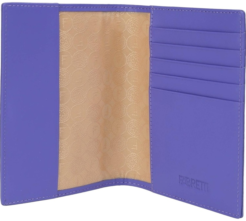 Обложка для документов жен. нат. кожа, FABRETTI, Q250019D-10