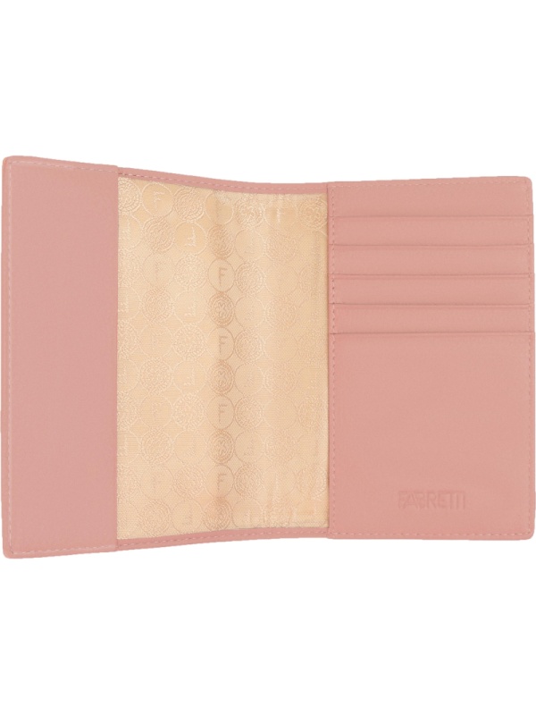 Обложка для документов жен. нат. кожа, FABRETTI, Q250019N-70