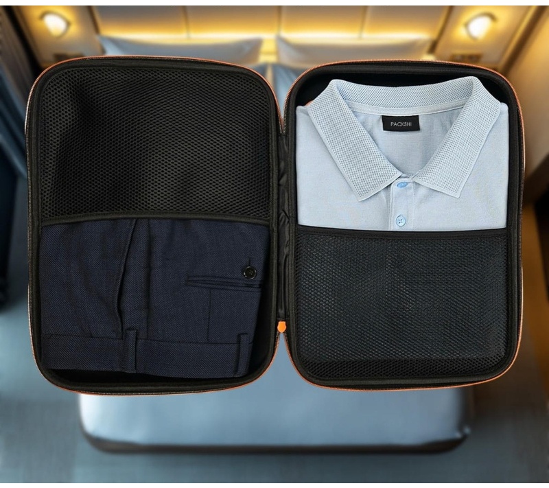 Сумка -кейс дорожный Packshi с вкладкой для рубашек