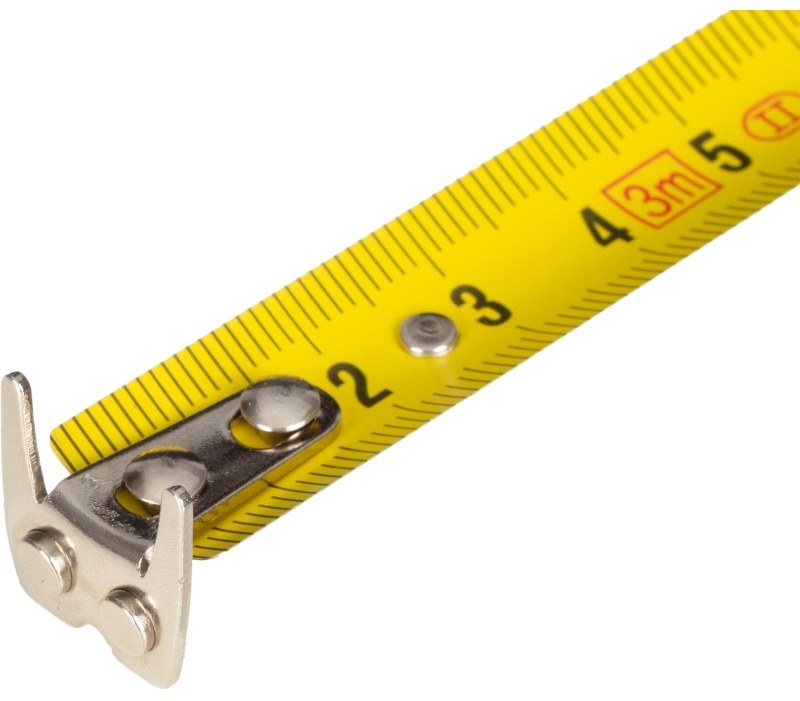 Рулетка 3мх16 мм с автостопом  TOPFORT Extra