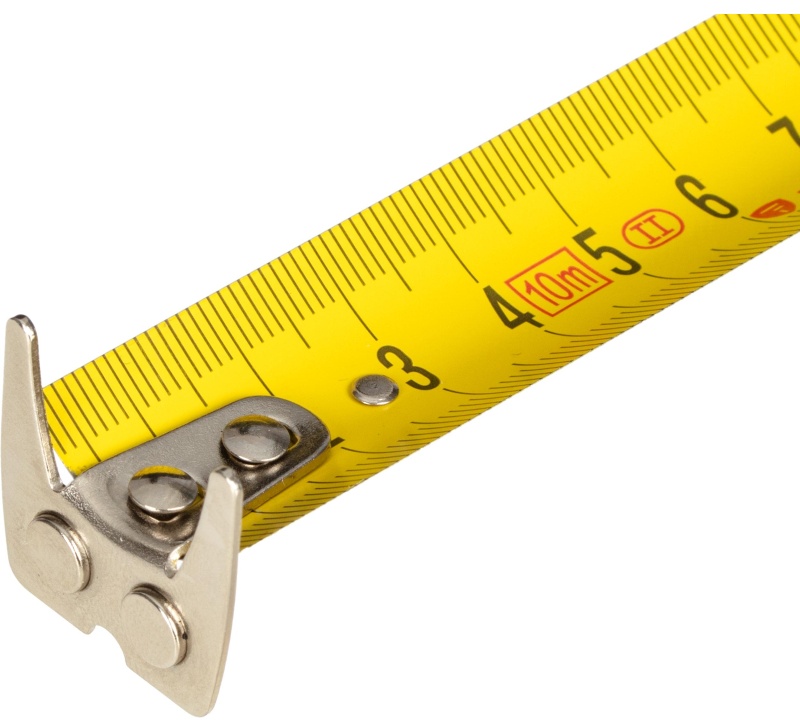 Рулетка 10мх25 мм с автостопом, TOPFORT Extra