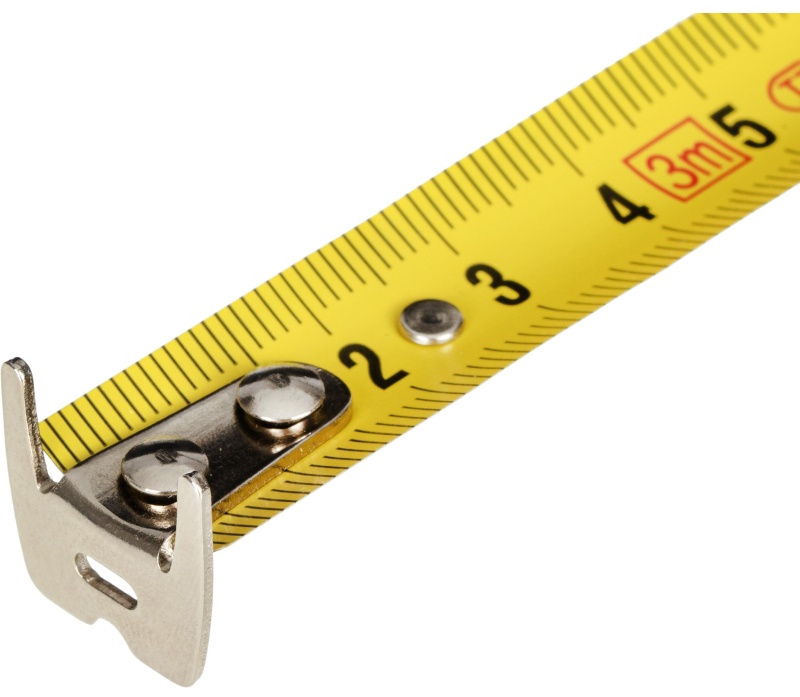 Рулетка 3мх16 мм с автостопом  TOPFORT Prof