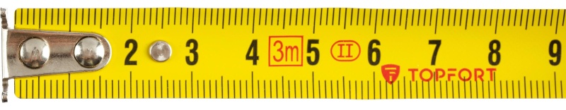 Рулетка 3мх16 мм с автостопом  TOPFORT Prof