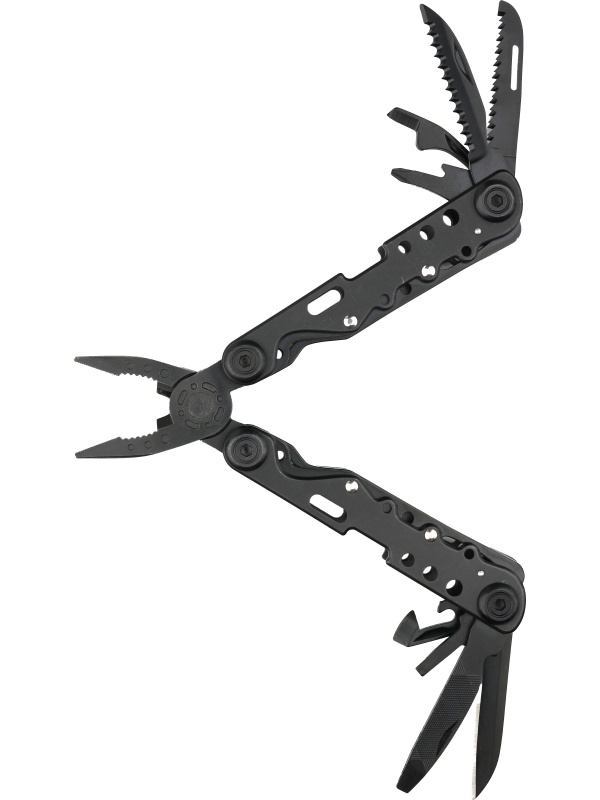 Мультитул Stinger, сталь (черный), 13 инструментов