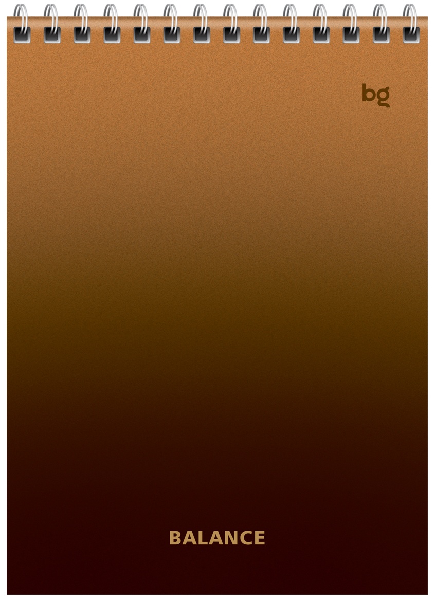 Блокнот А5 40л. на гребне BG 