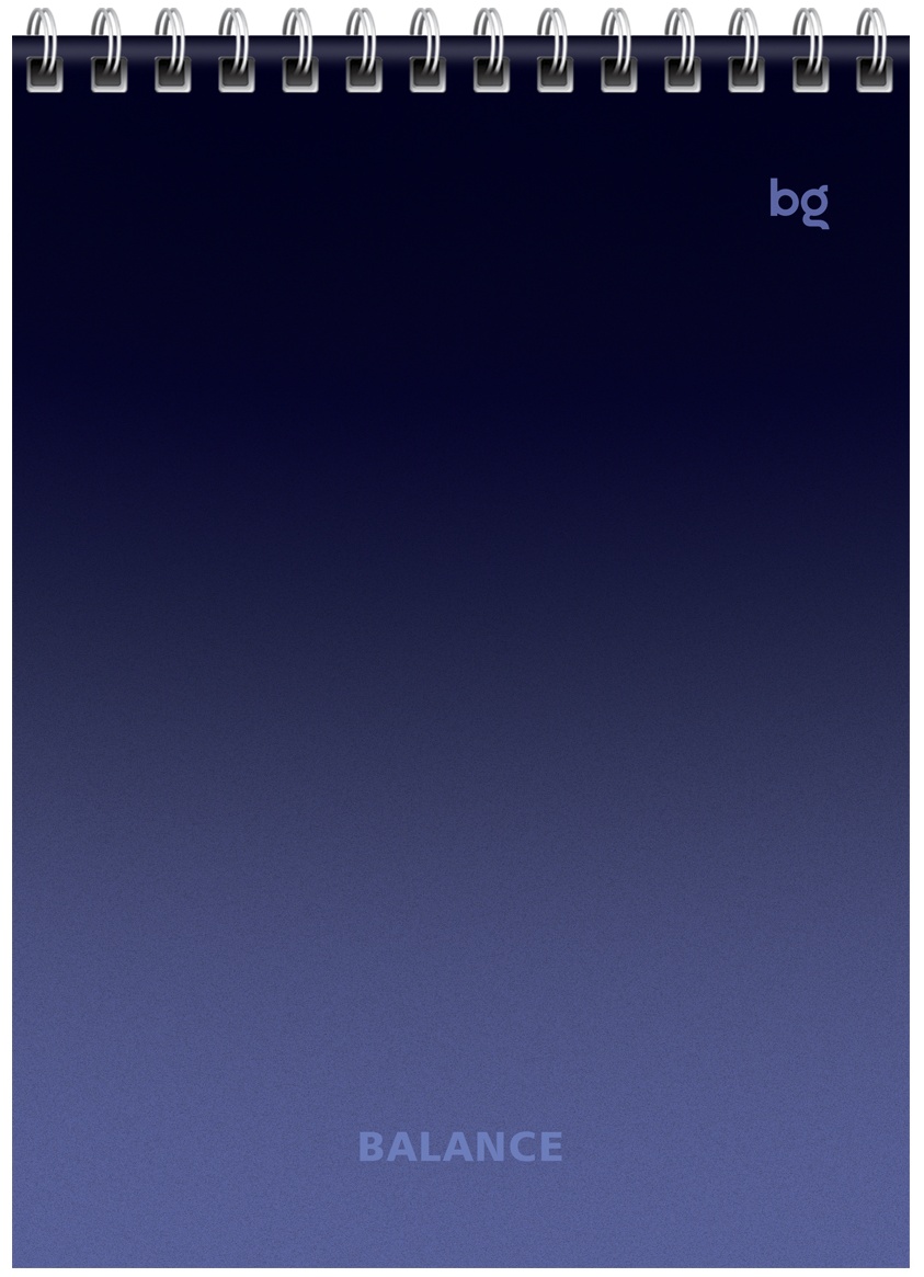 Блокнот А5 40л. на гребне BG 