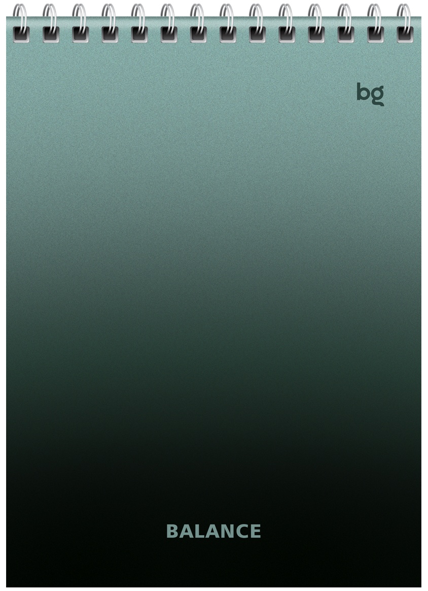 Блокнот А5 40л. на гребне BG 