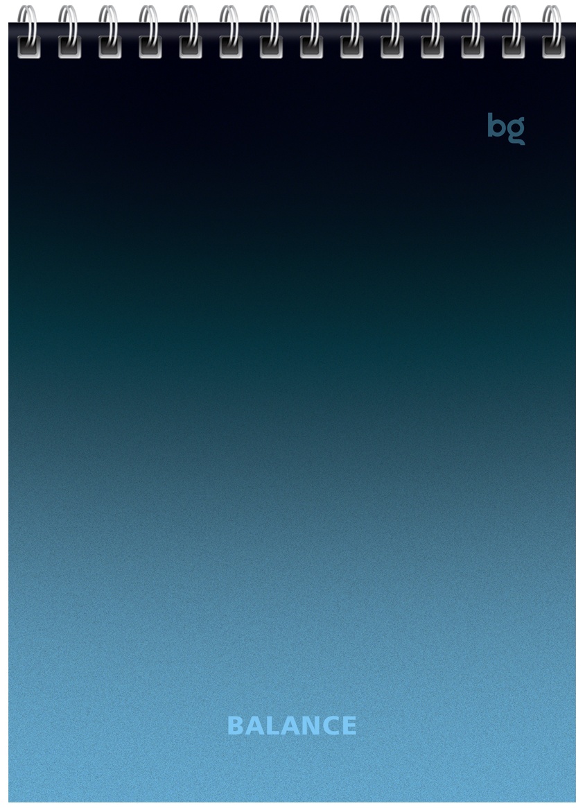 Блокнот А5 40л. на гребне BG 