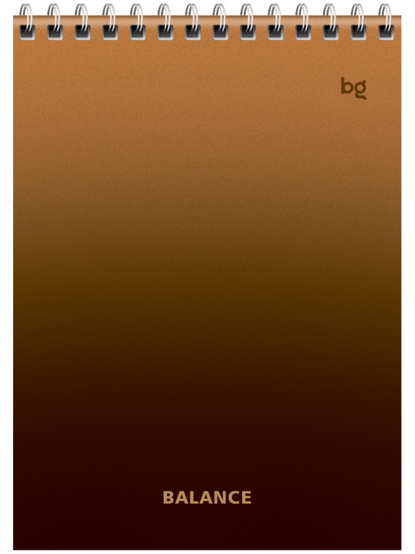 Блокнот А5 40л. на гребне BG 