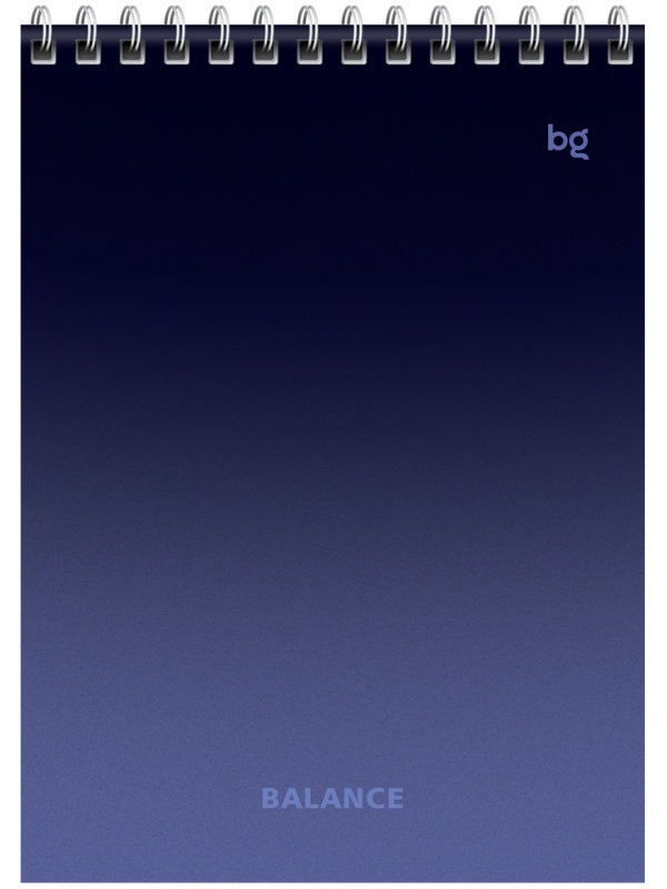 Блокнот А5 40л. на гребне BG 