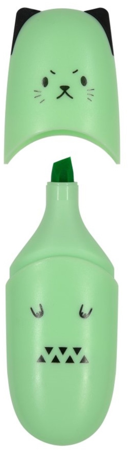 Маркер-текстовыделитель 5.0 мм, BrunoVisconti Meow Marker, МИКС!