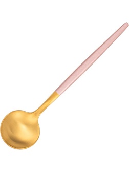 Чайная ложка «Стил Пинк Голд Мэтт» - 13 см.