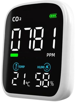 Измеритель углекислого газа (СО2) с функцией термогигрометра МЕГЕОН 08050