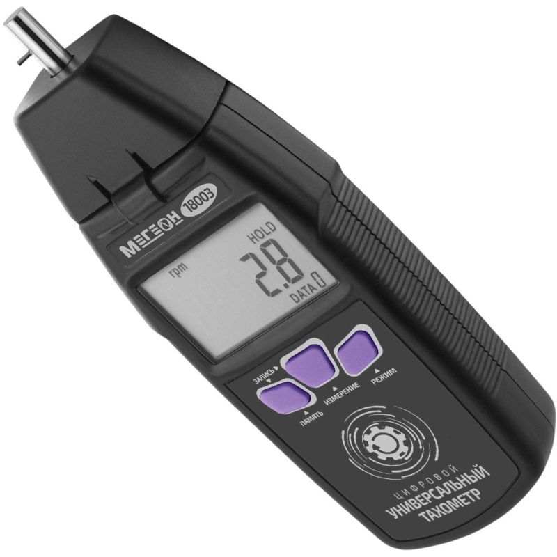 Фототахометр Контактный/Лазерный фототахометр МЕГЕОН 18003