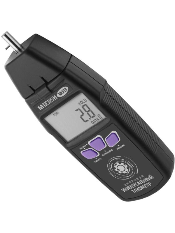 Фототахометр Контактный/Лазерный фототахометр МЕГЕОН 18003