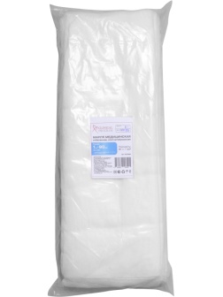 Марля медицинская отбеленная 1мx90см, отрез, пл. 36г, 20шт/уп