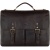 Портфель KLONDIKE RUSH 'Louis',натур кожа темн-корич, 40х30х10см,KD1316-03