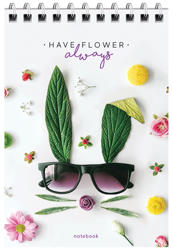 Блокнот А6 40л. на гребне ArtSpace 