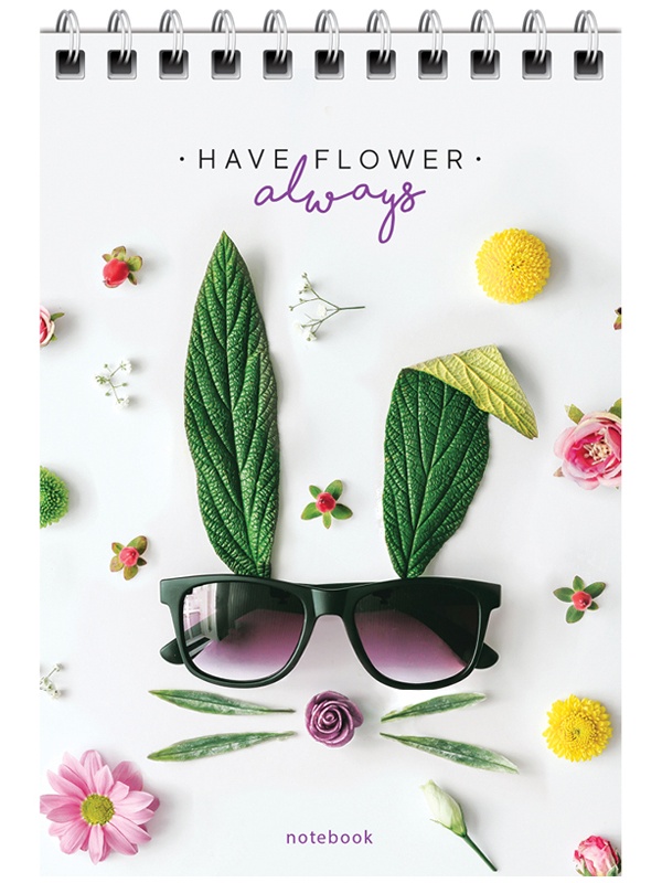 Блокнот А6 40л. на гребне ArtSpace 