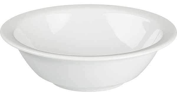 Белый фарфоровый салатник «Тренд» (объем 350 мл.)