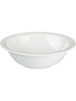 Белый фарфоровый салатник «Тренд» (объем 350 мл.)