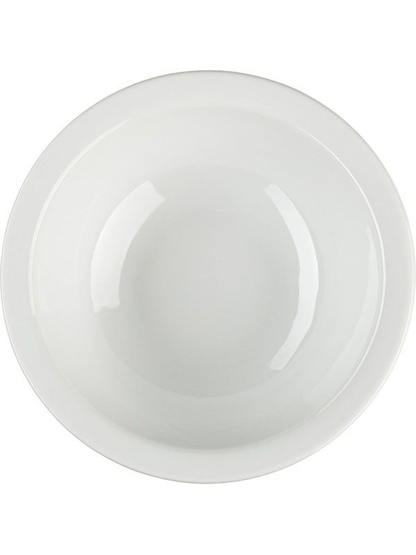 Белый фарфоровый салатник «Тренд» (объем 350 мл.)