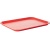 Красный прямоугольный поднос «Проотель» (45,7х35,6 см)