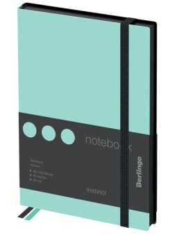 Записная книжка А6 80л., кожзам, Berlingo 