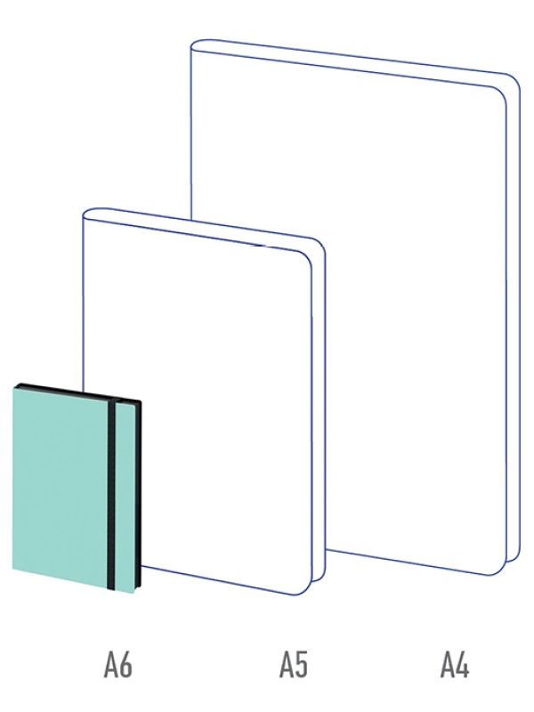 Записная книжка А6 80л., кожзам, Berlingo 