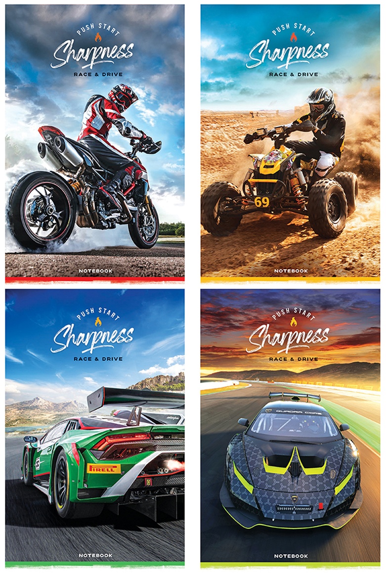 Блокнот А6 24л. на скрепке ArtSpace 