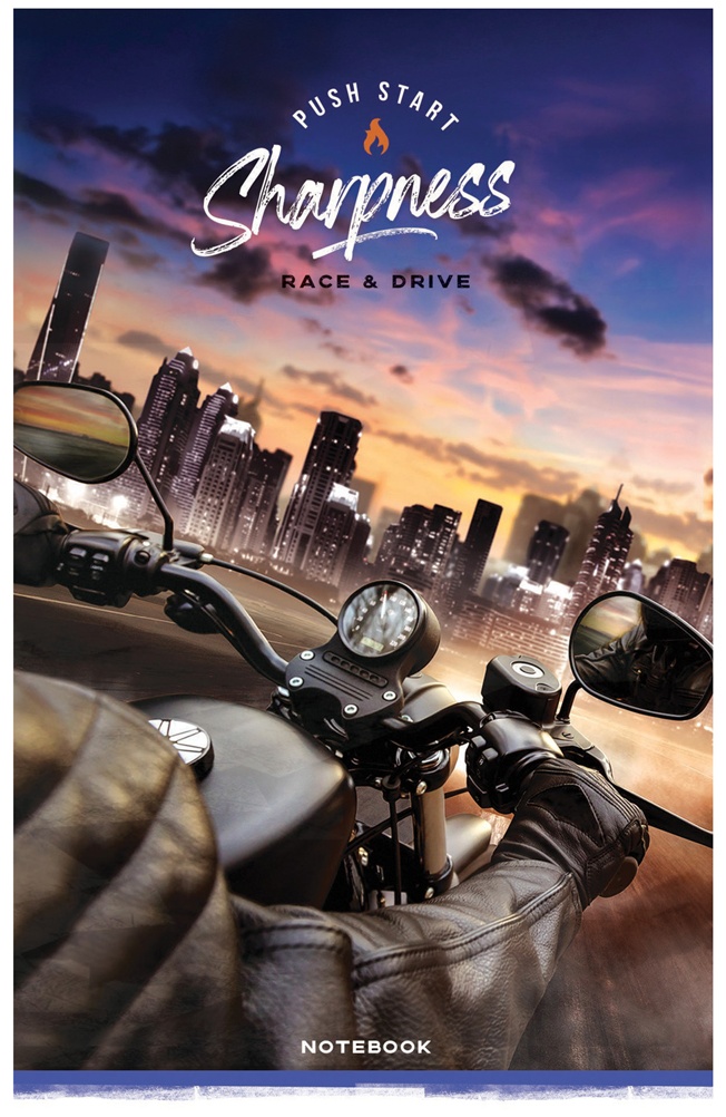 Блокнот А6 24л. на скрепке ArtSpace 